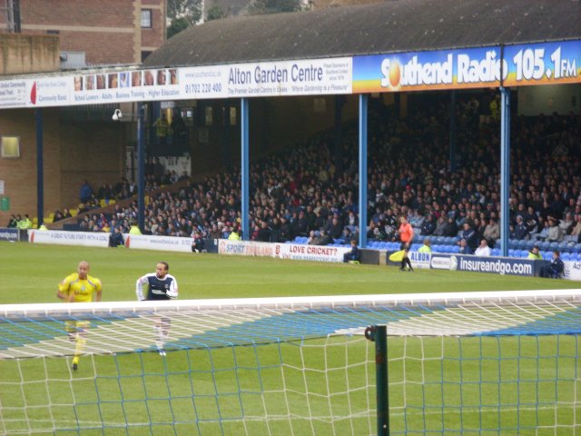 The West Stand During the Match